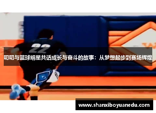 叨叨与篮球明星共话成长与奋斗的故事：从梦想起步到赛场辉煌